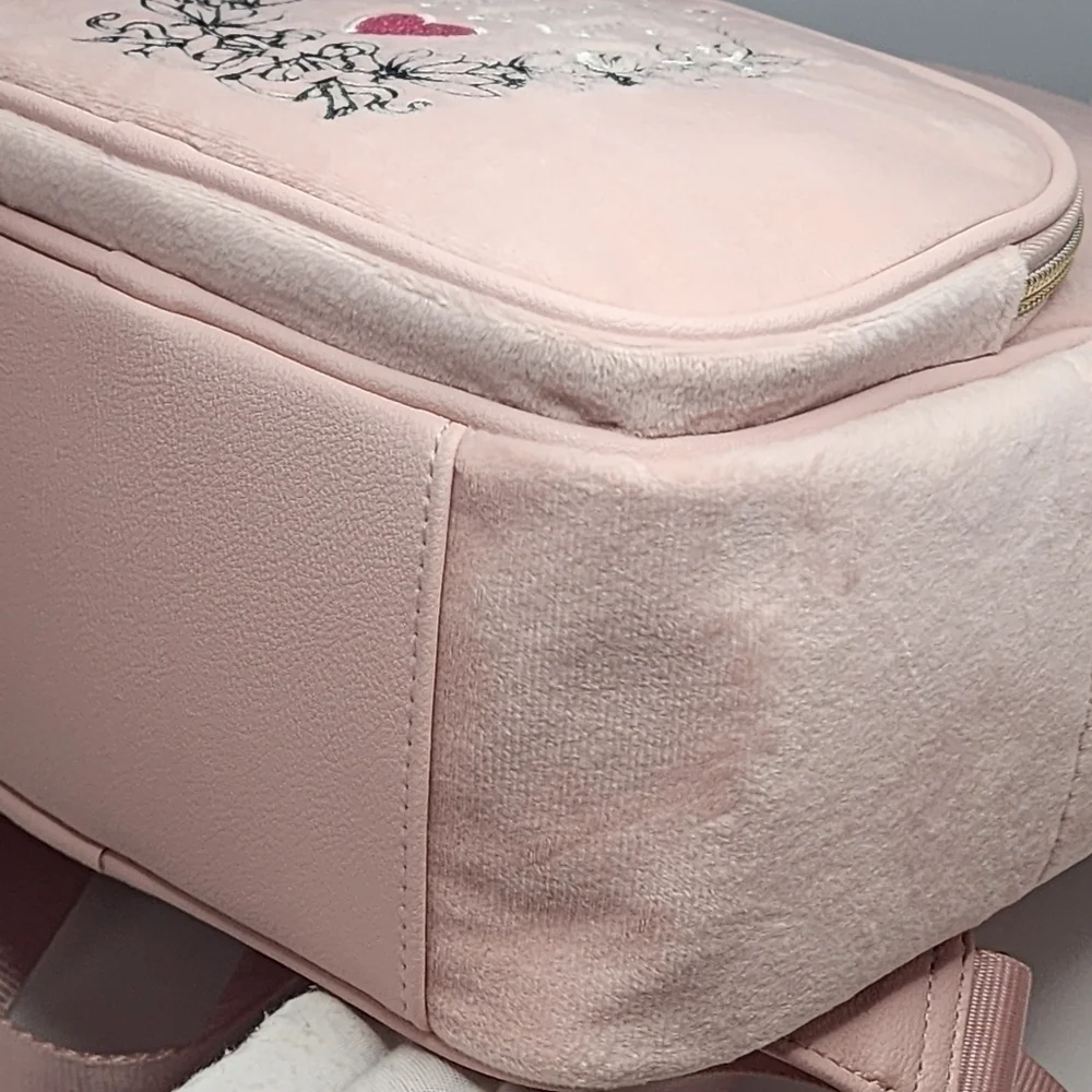 Juicy Couture Heritage Velour Backpack
